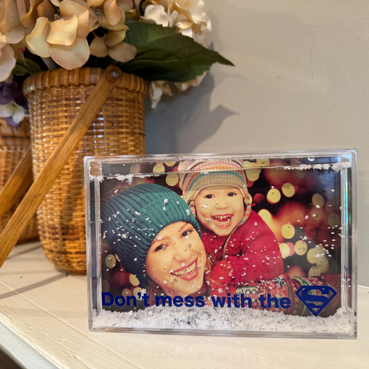 Photo Frame Snowglobe